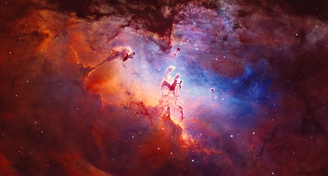 Eagle nebula pillars of creation