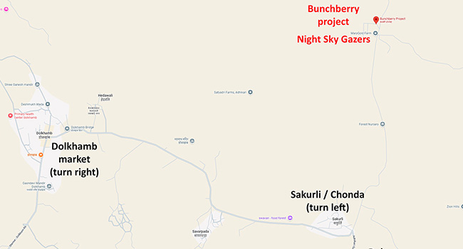 sakurli stargazing location google maps
